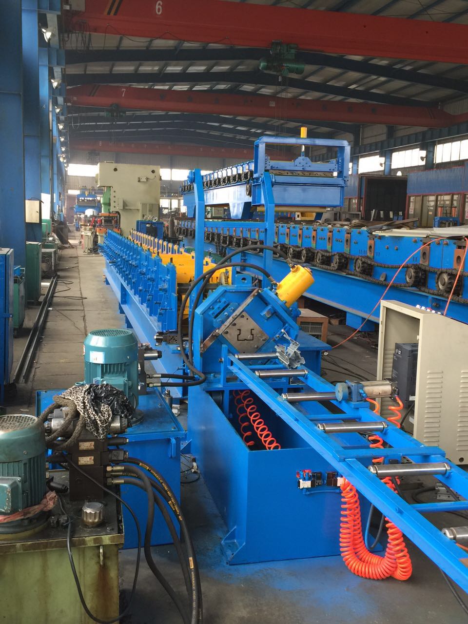 Ang storage rack roll forming machine