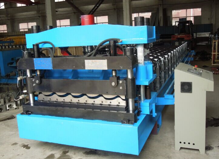 glazed tile roof sheet roll forming machine