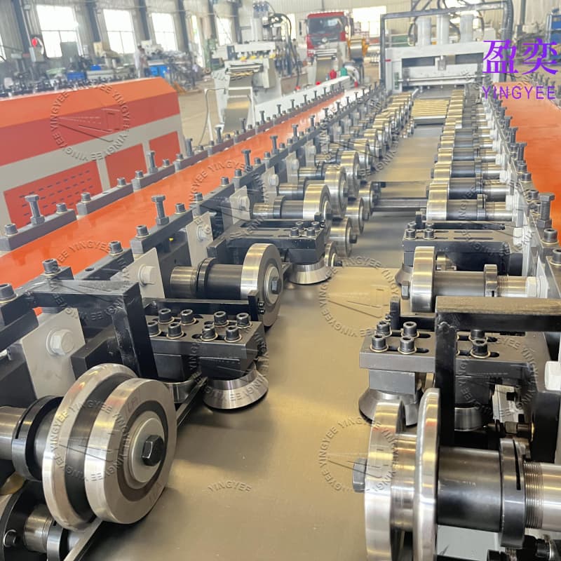 Supermarket Shelf Panel Roll Forming Machine