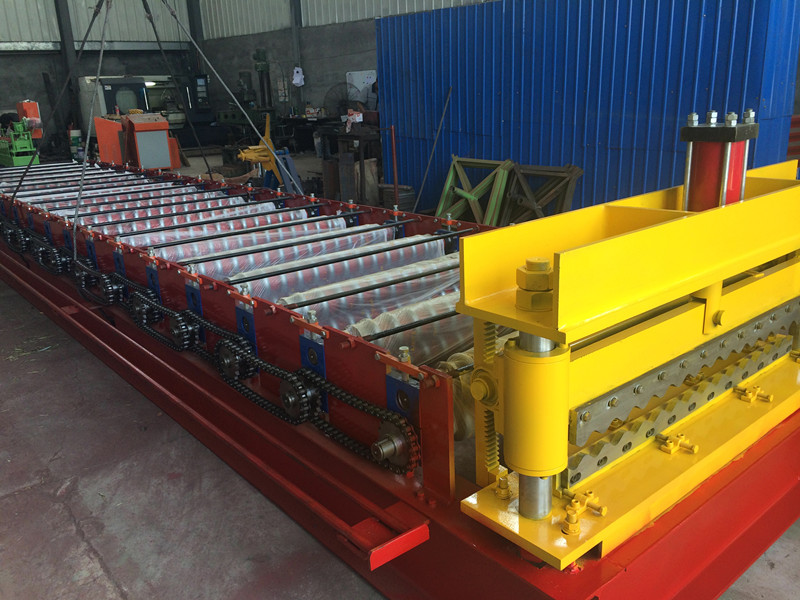 corrugated roof sheet roll forming machine to Mexico