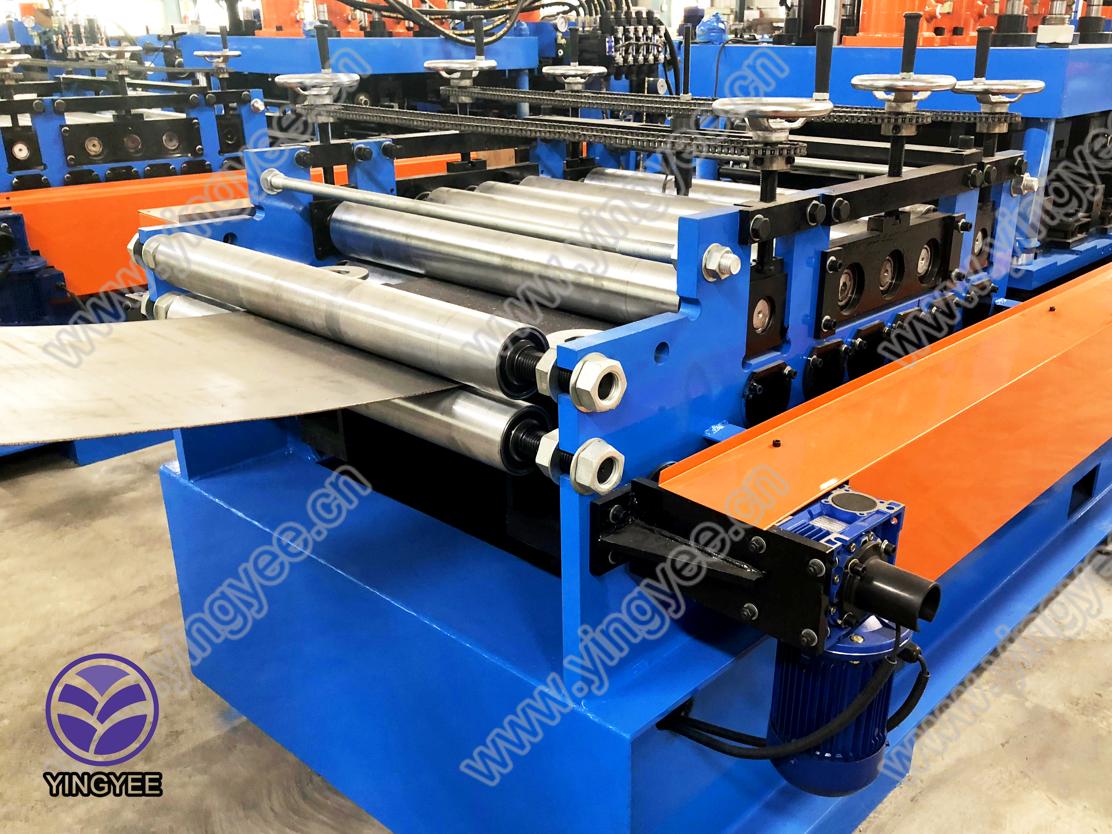 Steel Structure Forming Machine News - Automatic Metal Steel Framing Structure Building C/Z Purlin Cold ...