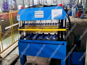 Double layer roofing sheets forming machine-2