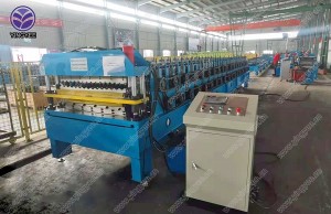 Double layer roofing sheets forming machine-3