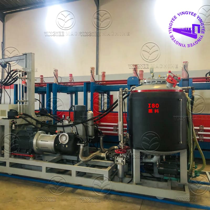 sandwich panel production line