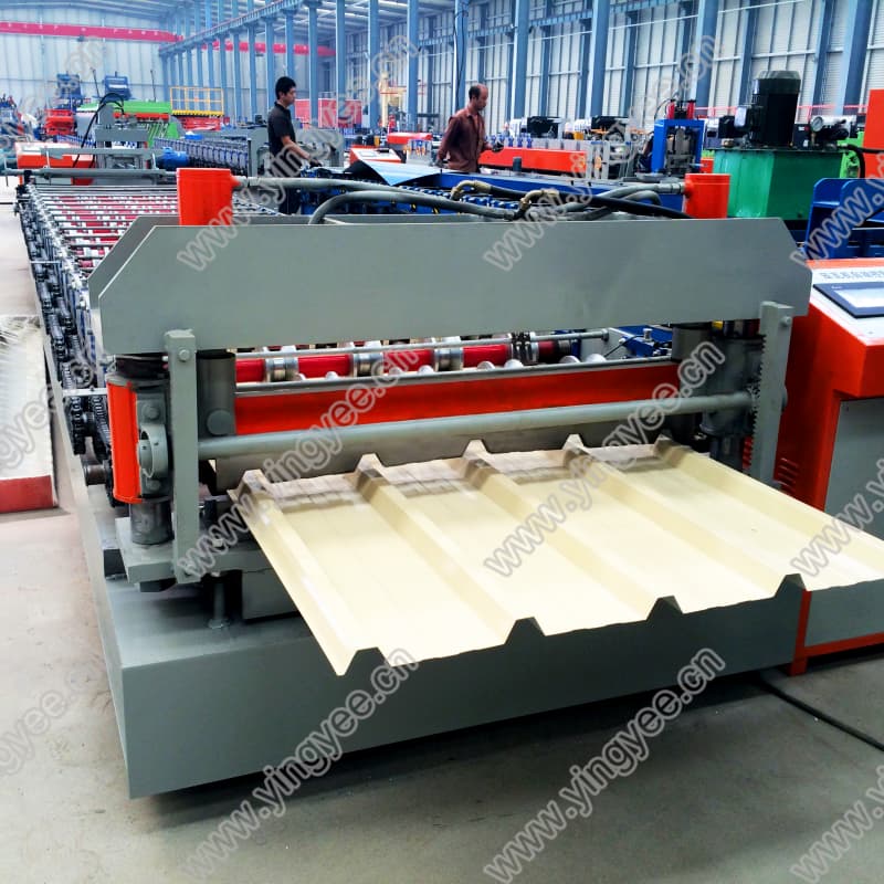 roof sheet roll forming machine