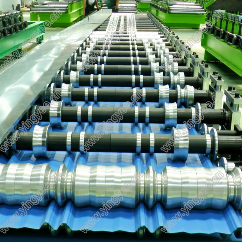 roof sheet roll forming machine