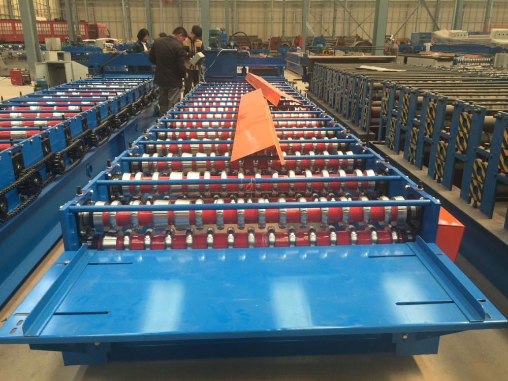 Corrugated roof sheet roll forming machine (2)