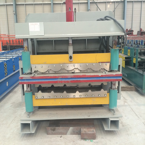 China Factory Supply Standing Seam Panel Machine - Double deck roll ...
