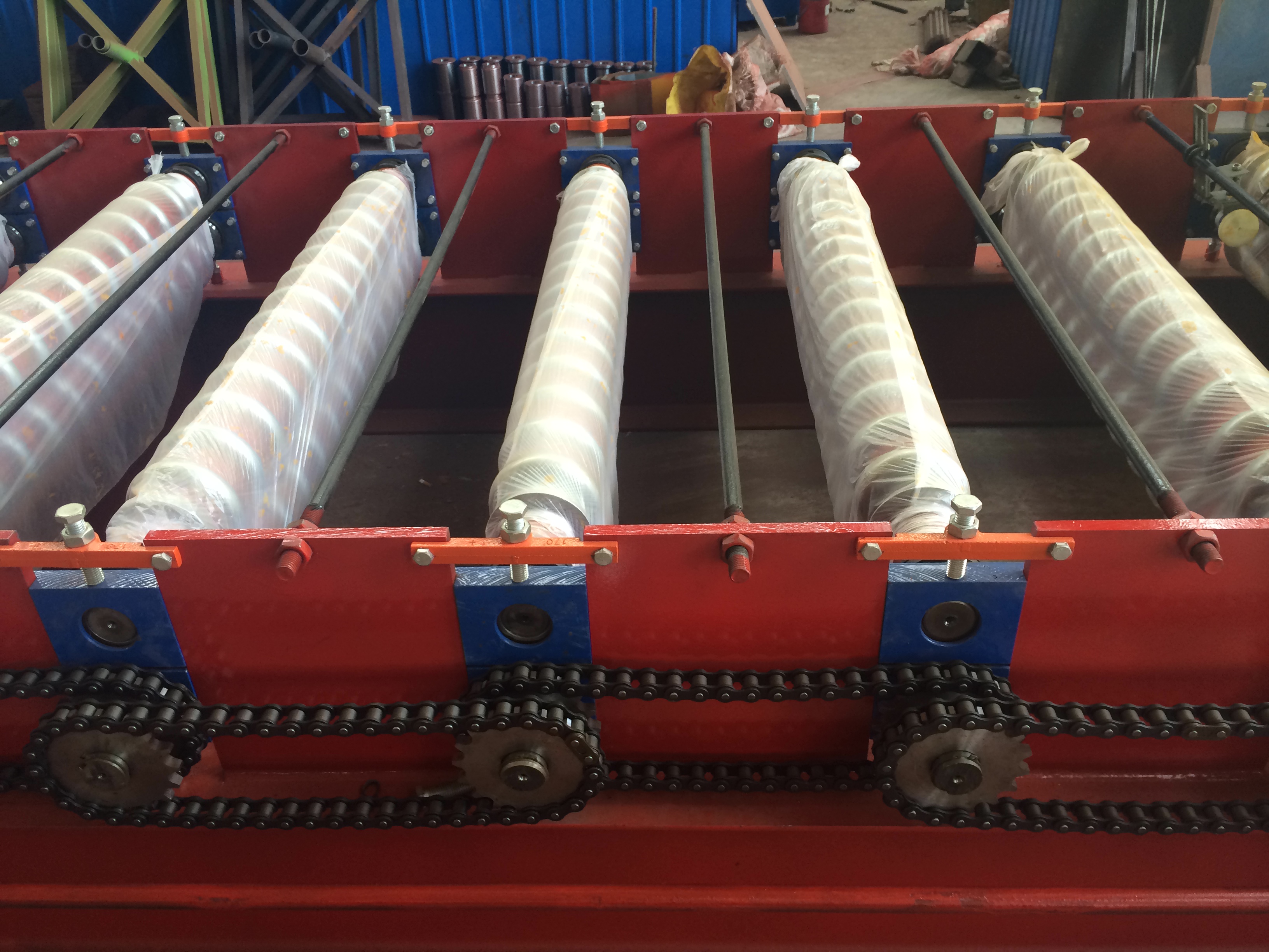 corrugated roof sheet roll forming machine to Mexico