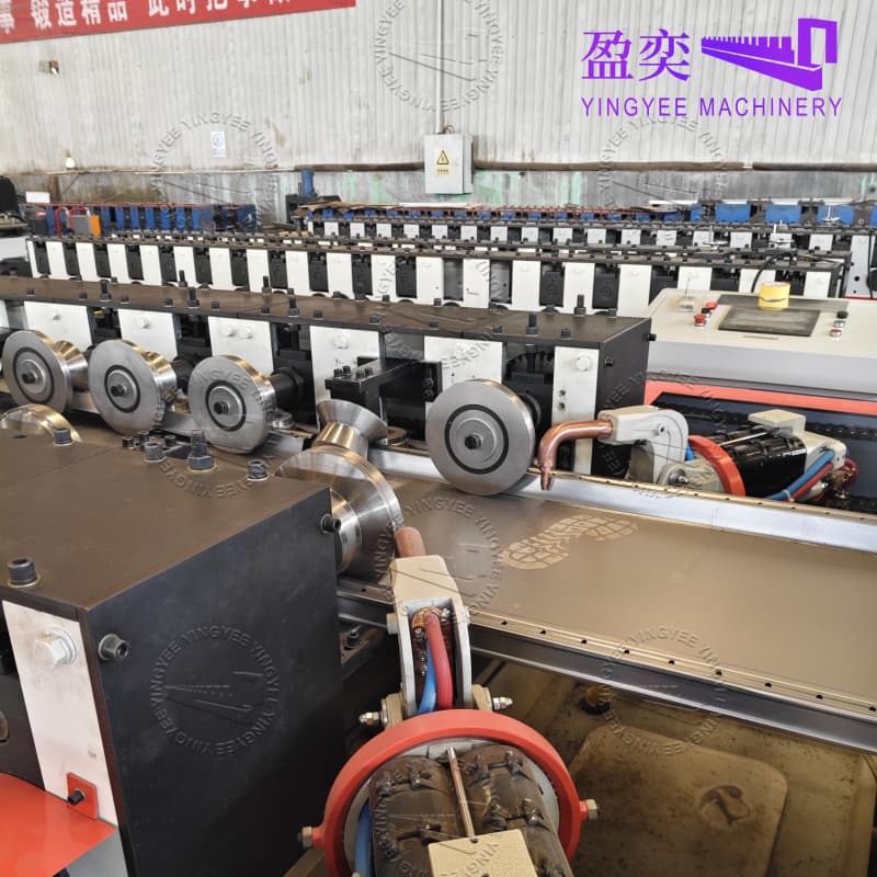 Supermarket Shelf Panel Roll Forming Machine