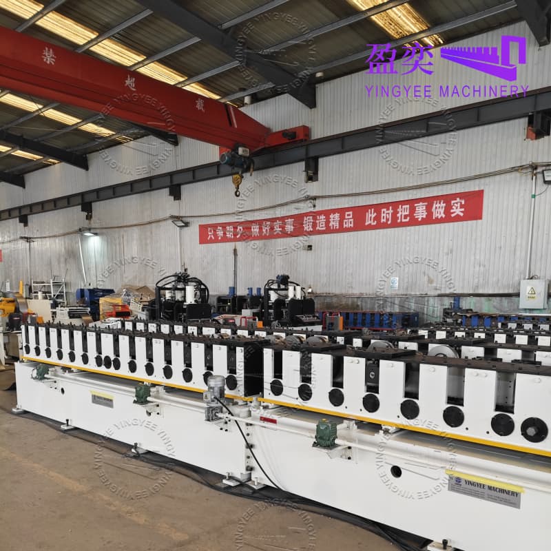 Supermarket Shelf Panel Roll Forming Machine