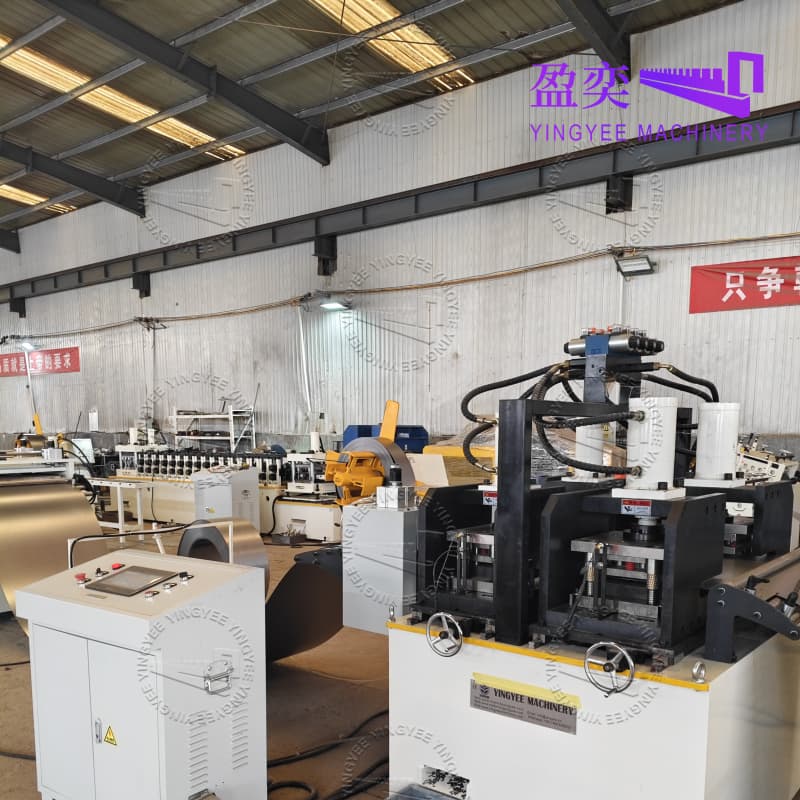 Supermarket Shelf Panel Roll Forming Machine